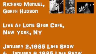 R.Danko, R.Manuel, G,Hudson  J. Pastorius  J.Kaukonen  at  Lone Star Cafe1985