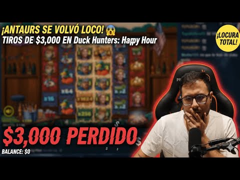 ¡ANTAURUS SE VOLVIÓ LOCO! 😱 TIROS DE $3,000 USD EN DUCK JUNTERS 😐🦆