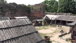 preview picture of video 'Stare Drawsko - Ruiny zamku Drahim'