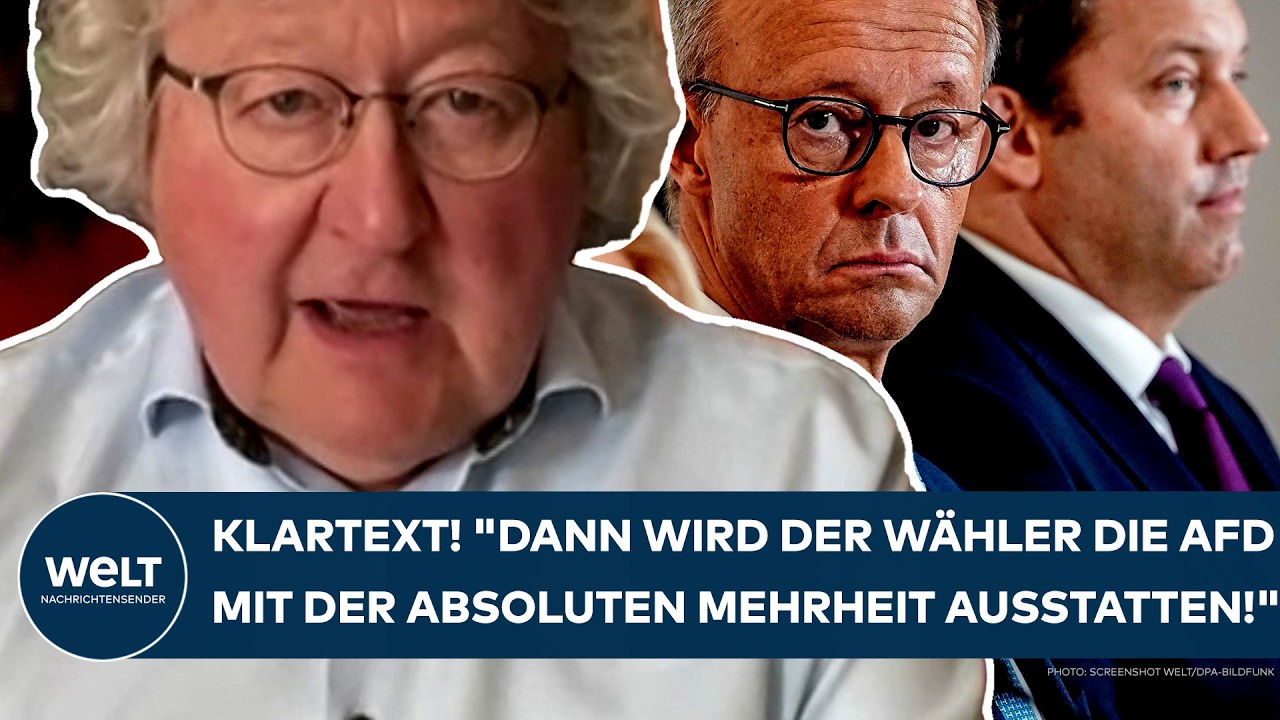 DEUTSCHLAND: Polit-Profi wird deutlich! "Es passt alles nicht mehr zusammen!"