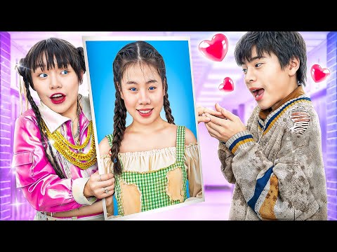 Reiches Mädchen Spielt Arme Babypuppe, Um Freund Zu Stehlen!