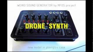 Video thumbnail for WSG - Weird Sound Generator Synth - project by MFOS - Model by Elettrorama by Elettrorama
