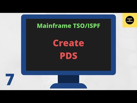 Create PDS in TSO/ISPF - MainframeTSO/ISPF Tutorial - Part 7