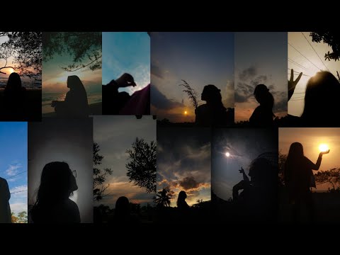 Aesthetic Sunset DP for Girls | Cute & Moody Profile Pics