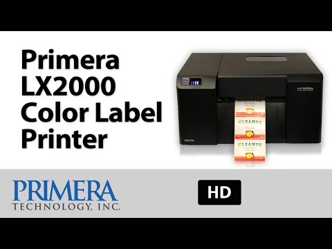 Primera Technology LX2000 Video #1