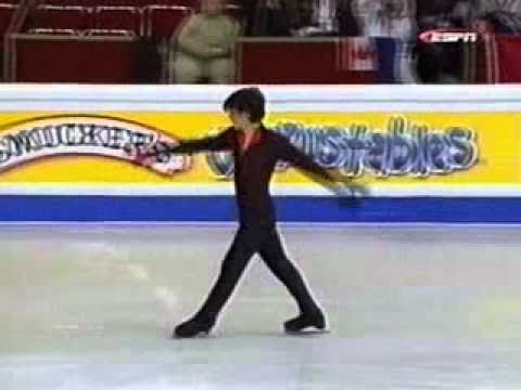 Stephane Lambiel 2004 Worlds FS ESPN