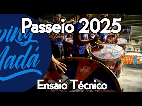 Pérola Negra 2025 - Bateria Swing da Madá no Ensaio Específico #BotaOFone #PioneiroNoVídeoDosBreques