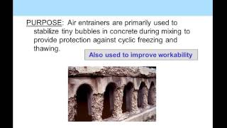 E4 ‑ Chemical Admixtures, Part 1