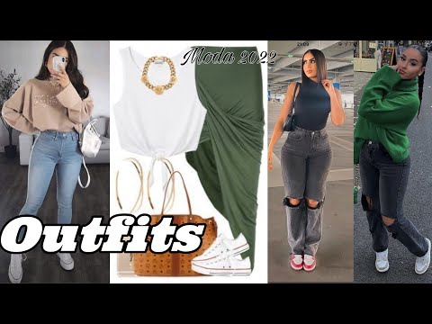 MODA 2022 / CÓMO VESTIR CASUAL CON TENIS DE MODA OUTFITS CASUALES  MUJER TENDENCIAS DE MODA 22/23