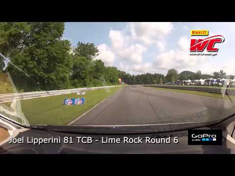 Lime Rock 2013 - Joel Lipperini On Board Highlights of Round 6 TCB
