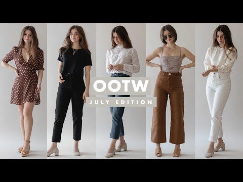 OOTW: Summer Outfits Ideas - July 2018 - Week of Outfits | Dearly Bethany