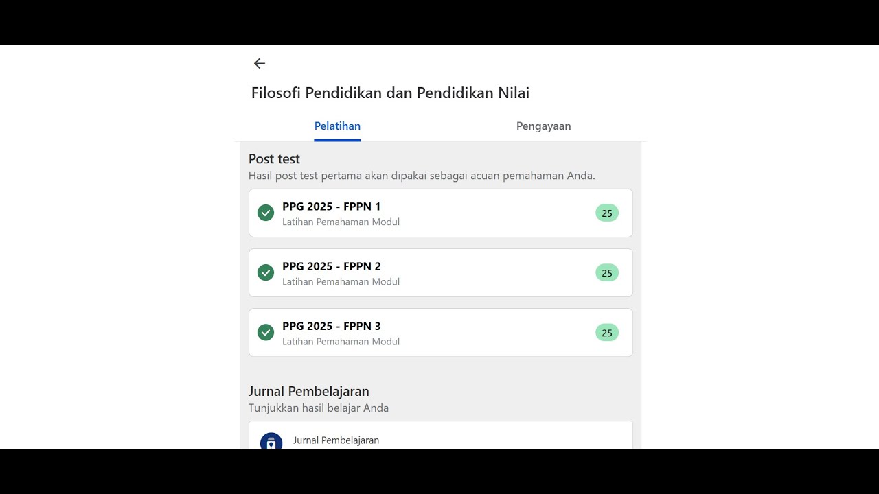 POST TEST MODUL 3 | FPPN 1,2,3 | PPG GURU TERTENTU 2025