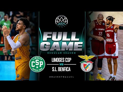 Limoges CSP v SL Benfica | Full Game | Basketball ...