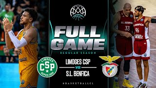 Limoges CSP v SL Benfica | Full Game | Basketball Champions League 2022/23
