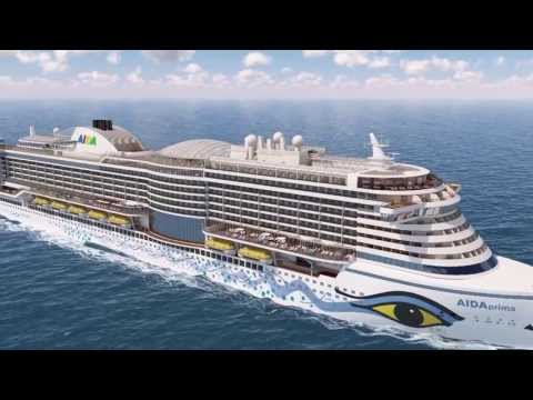 AIDAprima: Rundflug um den Neubau von AIDA Cruises
