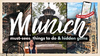 BEST THINGS TO DO IN MUNICH FOR FIRST TIMERS W/ MAP (2024) | 20+ Must-Dos, Hidden Gems & More!