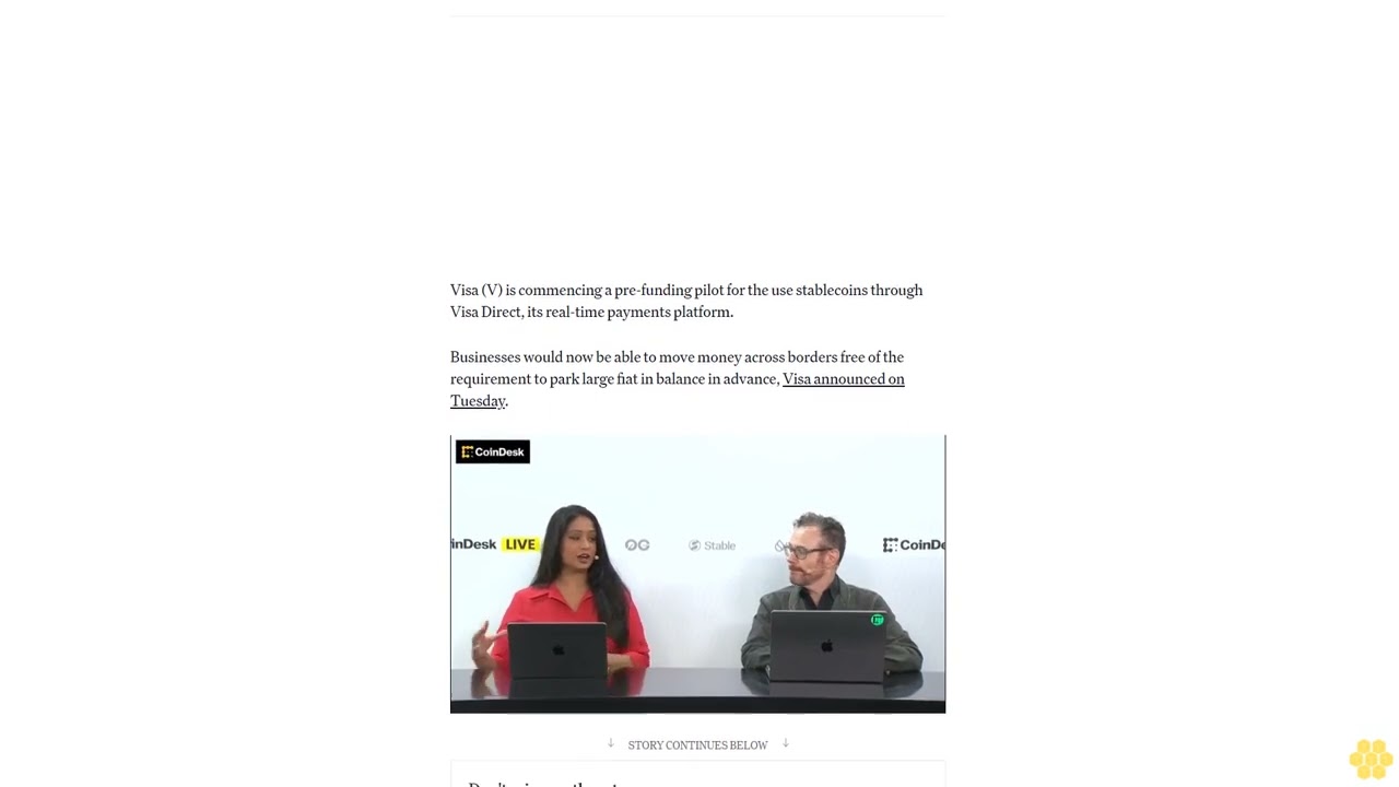 Visa Pilots Stablecoin Cross-Border Payments Amidst New Regulatory Framework