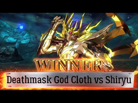 Saint Seiya: Soldiers Soul - Deathmask (God Cloth) vs Shiryu (3 Round)