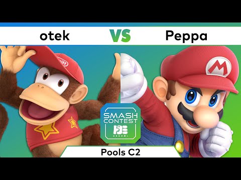 Smash Contest: DoKomi 2022 - SSP | otek (Diddy Kong) Vs. Peppa (Mario) - Pools C2