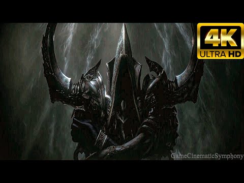 DIABLO 3 | Tyrael Vs Malthael Angel Of Death Battle Cinematic  | Realistic Graphics |【4K60ᶠᵖˢ】HDR