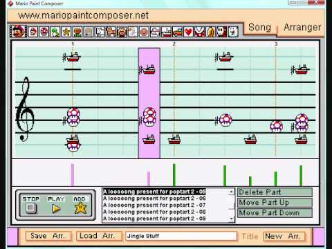 Jungle Groove / DK Island Swing [David Wise] ~ Donkey Kong Country on Mario Paint