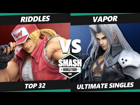SWT NA Northeast Online Top 32 - Riddles (Terry) Vs. Vapor (Sephiroth) SSBU Ultimate Tournament