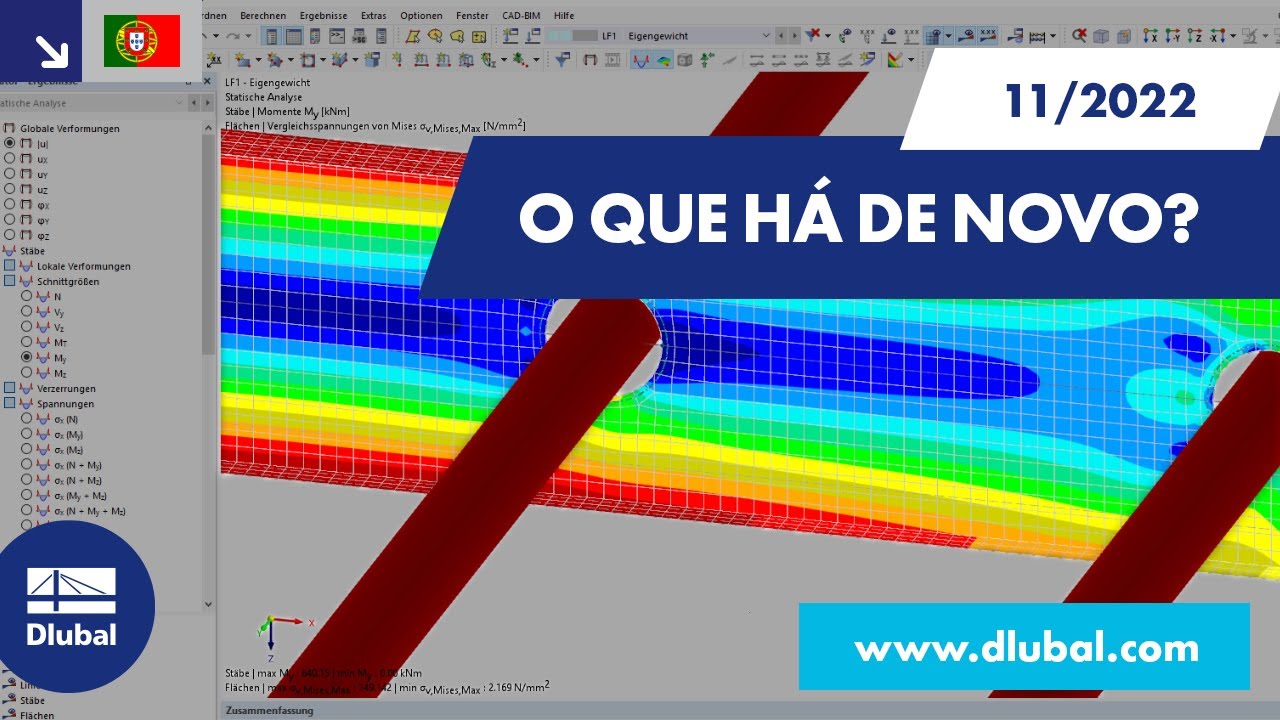 WIN | 11/2022 - O que há de novo no RFEM 6 e no RSTAB 9?