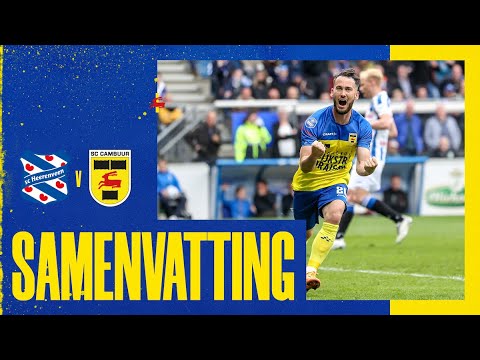 Samenvatting sc Heerenveen - SC Cambuur (3-3)