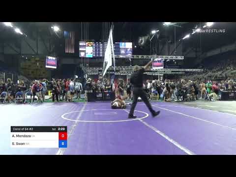 170 Lbs Consi Of 64 #2 - Airamis Mendoza, California Vs Simon Swan, Washington 826a