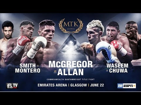 MTK Global 6/21/2019 Results: Lee McGregor, Kieran Smith Win Title Bouts