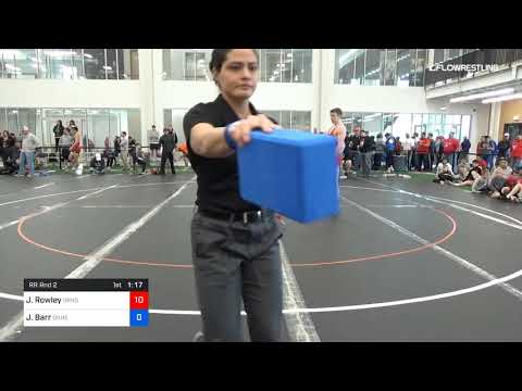 68 Kg Rr Rnd 2 James Rowley Orange Crush Wrestling Club Vs Joshua Barr Team Donahoe