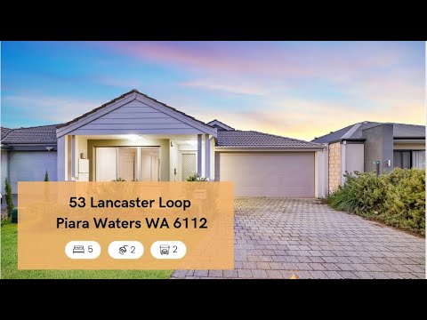 53 Lancaster Loop, Piara Waters, WA 6112, 5房, 2浴, House