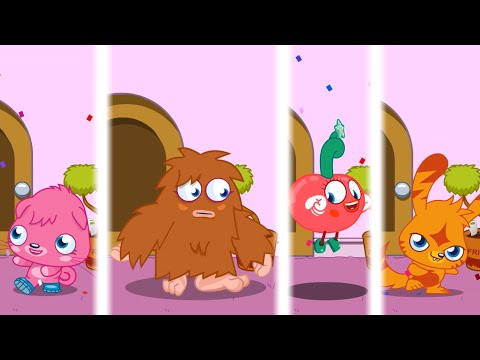 Moshi Monsters- All level up dances HD