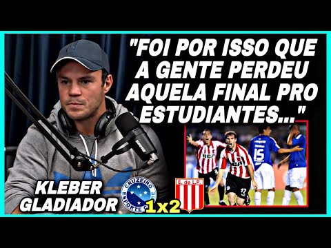 KLEBER MANDA A REAL SOBRE A FINAL CRUZEIRO X ESTUDIANTES NA LIBERTADORES 2009 | CORTES F.C