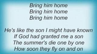 Barry Manilow - Bring Him Home Lyrics