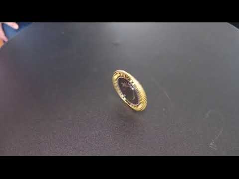 Saturn Magic - JUMBO £2 (pound sterling) coin - Trick