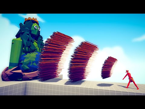 GIANT GAIA vs EVERY GOD - Totally Accurate Battle Simulator TABS