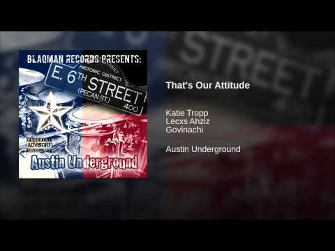 That's Our Attitude - Original Mix