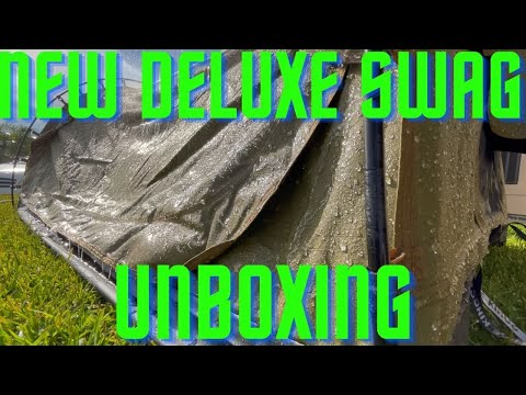 Kings Big Daddy Deluxe swag unboxing & seasoning the canvas before use Best value swag under $300 ?