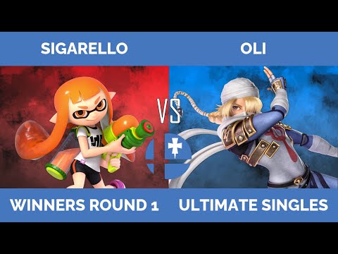 RogaSmash 203: SSBU Winners R1 – Sigarello (Inkling) vs Oli (Sheik)