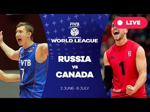 Russia v Canada - Group 1: 2017 FIVB Volleyball World League
