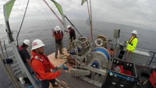 2016-12-21 SBOO Oceanographic Mooring Deployment Time Lapse