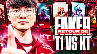 CE JOUEUR PRO HUMILIE SON ADVERSAIRE ! T1 vs KT, MATCH INCROYABLE ET RETOUR DE FAKER
