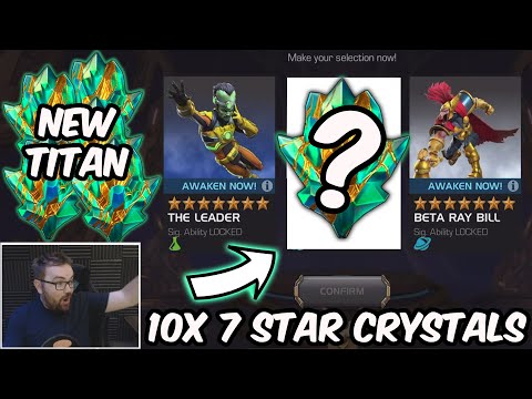 10x 7 Star Titan & Nexus Crystal Opening - I DID NOT HESITATE - Marvel Contest of Champions