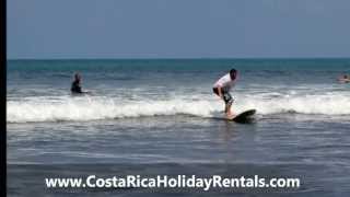 preview picture of video 'Surf Lessons Jaco Beach http://www.CostaRicaHolidayRentals.com'