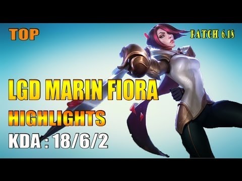 LGD Marin Fiora vs Irelia Top - Highlights (September 12, 2016)