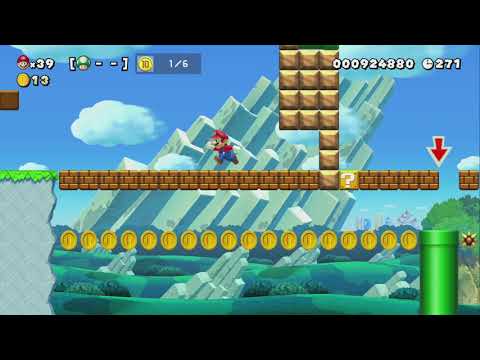 New High Score! NORMAL【31-35】feat. The fun run - Super Mario Maker 2 - No Commentary 1by