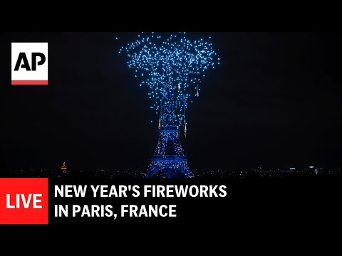 France New Year 2026: LIVE fireworks in Paris