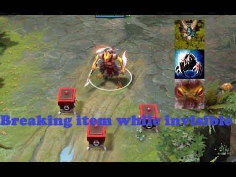 Invisible heroes who can destroy items during invisbility