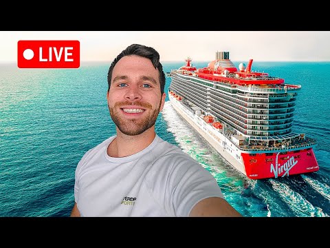 🔴 LIVE From Virgin Voyages Valiant Lady! Let’s Sail Away